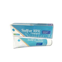 (CHÍNH HÃNG) Sulfur 10% Ointment Chấm Mụn Viêm, Mụn Bọc, Hỗ Trợ Giảm Sưng Đỏ, Kiểm Soát Dầu Trên Da - Tuyp 30g
