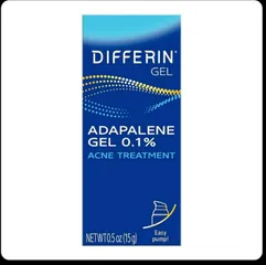 D,,. iff... eri ..n Acne Treatment Gel, 30 Day Supply, Retinoid Treatment for Face with 0.1% , Gentle Skin Care for Acne Prone Sensitive Skin, 15g Pump (Packaging May Vary)