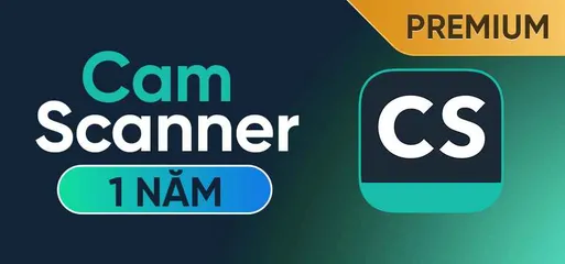 CamScanner Premium 12 tháng giá rẻ