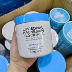 [Hàng xách tay bay Air] Viên uống Codeage Liposomal Magnesium Glycinate |240 viên| Bổ sung Magie - Hỗ trợ chức năng cơ bắp/hệ thần kinh & hệ miễn dịch