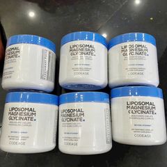 [Hàng xách tay bay Air] Viên uống Codeage Liposomal Magnesium Glycinate |240 viên| Bổ sung Magie - Hỗ trợ chức năng cơ bắp/hệ thần kinh & hệ miễn dịch