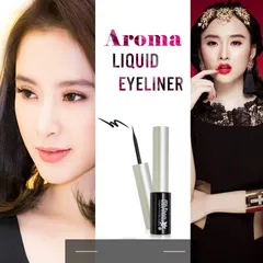 Kẻ Mắt Nước Giữ Màu Siêu Lâu MIRA Aroma Liquid Deep Eyeliner Hàn Quốc 7ml