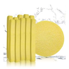 6 miếng bông rửa mặt bọt biển dạng nở Mira Pliable Smooth Hàn Quốc