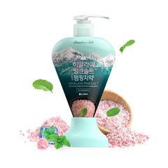 Kem đánh răng thơm miệng thảo dược Pumping Himalaya Pinksalt Hàn Quốc 285g