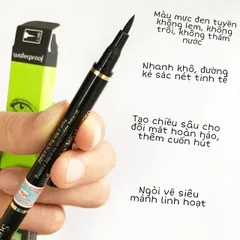 Viết kẻ mí mắt Hàn Quốc siêu mảnh không trôi, không lem Suri Waterproof Eyeliner Pen
