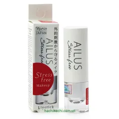 Son lì mịn môi Naris Ailus Stress Free Listick Nhật Bản 4g