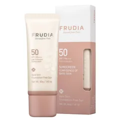Kem chống nắng Frudia Confidence Hàn Quốc Che khuyết điểm, nám tàn nhang thay thế kem nền, sáng da 40g