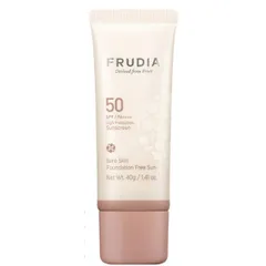 Kem chống nắng Frudia Confidence Hàn Quốc Che khuyết điểm, nám tàn nhang thay thế kem nền, sáng da 40g