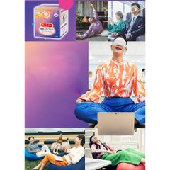 Hộp 12 miếng mặt nạ xông hơi thư giãn mắt Kao MegRhythm Nhật Bản