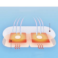 Hộp 12 miếng mặt nạ xông hơi thư giãn mắt Kao MegRhythm Nhật Bản