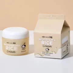 Kem sữa gạo Kwailnara Brightening Milk Rice Cream giúp mờ vết nám và làm đều màu da Hàn Quốc 100ml