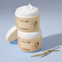Kem sữa gạo Kwailnara Brightening Milk Rice Cream giúp mờ vết nám và làm đều màu da Hàn Quốc 100ml