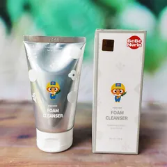 Sữa rửa mặt cho tuổi dậy thì da dầu mụn Pororo Foam Cleanser Hàn Quốc 120g