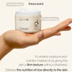 Kem sữa gạo Kwailnara Brightening Milk Rice Cream giúp mờ vết nám và làm đều màu da Hàn Quốc 100ml