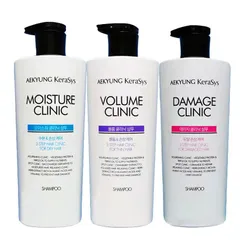 Dầu Gội Xả Cao Cấp Phục Hồi Độ Bóng Cho Tóc Hư Tổn Kerasys Damage Clinic Hàn Quốc 600ml