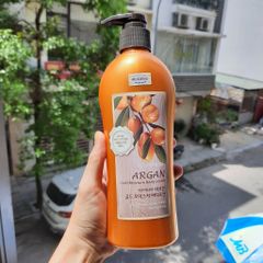 Sữa dưỡng thể thảo dược tinh chất Argan dưỡng ẩm, giúp da mềm mại Welcos Argan Body Lotion 500g