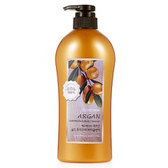 Sữa tắm thảo dược 100% Argan dưỡng da mềm mại, thư giãn Welcos Gold Moisture Body Cleanser 730gr