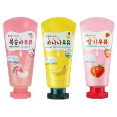 Sữa rửa mặt trái cây dưỡng ẩm và sạch sâu Welcos Kwailnara Milk Facial Cleansing Foam Hàn Quốc 120ml