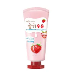 Sữa rửa mặt trái cây dưỡng ẩm và sạch sâu Welcos Kwailnara Milk Facial Cleansing Foam Hàn Quốc 120ml