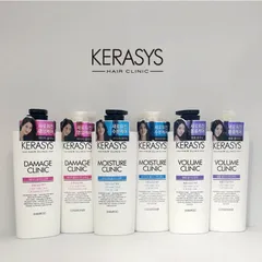 Dầu Gội/ Xả Ốc Sên Giúp Tóc Thơm và Mềm Mượt Kerasys Damage Clinic 600ml - Cải thiện tóc hiệu quả