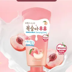 Sữa rửa mặt trái cây dưỡng ẩm và sạch sâu Welcos Kwailnara Milk Facial Cleansing Foam Hàn Quốc 120ml