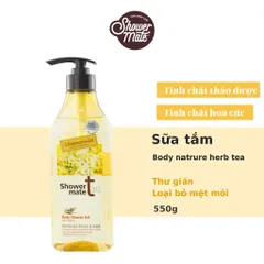 Sữa Tắm Tinh Chất Hoa Cúc Shower Mate Chamomile 550g (hương thơm nhẹ nhàng , thư thái)