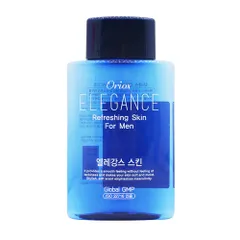 Nước hoa hồng dành cho nam Oriox Elegance Refreshing Skin For Men cân bằng độ ẩm, sáng da 365ml