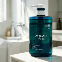 Dầu gội nam giúp sạch gàu hương nước hoa Aquair Shampoo Nhật Bản 400ml