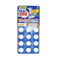 Viên nén sủi Kobayashi thông tắc đường ống, Toilet, bồn rửa Nhật Bản 12 Viên