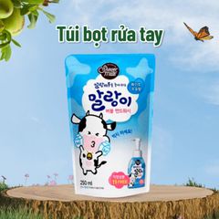 Bọt rửa tay Shower Mate Bubble Hand Wash hương dâu, sữa diệt khuẩn dưỡng ẩm cho da tay mềm mại 250ml