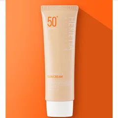 Kem chống nắng nâng tông, che khuyết điểm kiềm dầu Herietta UV System Skin Tone - Up Sun Cream Hàn Quôc 70ml