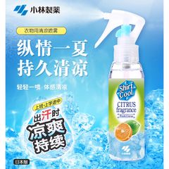 Xịt làm mát cơ thể cho người lớn và trẻ em Kobayashi Shirt Cool Nhật Bản 100ml kết hợp chống tia UV và côn trùng