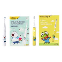 Bàn chải điện sóng âm cho bé Pororo Kids Hàn Quốc loại bỏ mảng bám trên răng hiệu quả