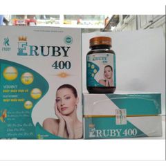 Viên uống Vitamin E-  ERUBY chống lão hóa cải thiện nếp nhăn hỗ trợ làm đẹp da