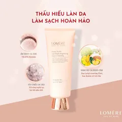 Sữa Rửa Mặt Lomere Nấm Cục Làm Sạch Sâu Lỗ Chân Lông, Dưỡng Trắng An Toàn Dịu Nhẹ Prime Truffle Cell 150ml