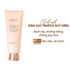 Sữa Rửa Mặt Lomere Nấm Cục Làm Sạch Sâu Lỗ Chân Lông, Dưỡng Trắng An Toàn Dịu Nhẹ Prime Truffle Cell 150ml
