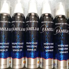 Mousse Tạo Kiểu Tóc Familiar Giữ Nếp Mạnh 250ml