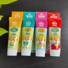 Kem đánh răng trẻ em Pororo Toothpaste For Kids Hàn Quốc 90g