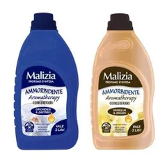 Nước xả vải đậm đặc lưu hương mềm vải Malizia hoa lan và Sapphire 750ml