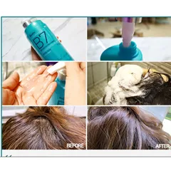 Dầu gội xả thảo dược bạc hà sạch da đầu giảm gàu, ngăn rụng tóc Biotin Anti- Hair Loss Cool Shampoo