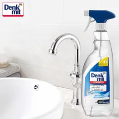 Xịt tẩy cặn Canxi Lavabo vòi sen vách kính bồn tắm Denkmit Đức 1000ml