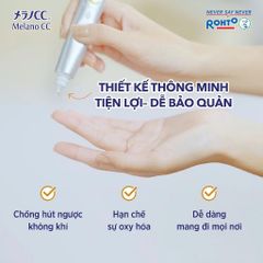 Serum Melano CC Whitening -Tinh chất vitamin C dưỡng trắng da, làm mờ thâm nám, làm sáng thâm mụn và dưỡng da sáng mịn đều màu