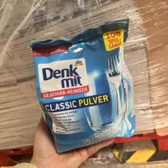 Bột rửa chén bát Denkmit Classic Pulver Đức 1.5kg dùng cho máy rửa chén bát
