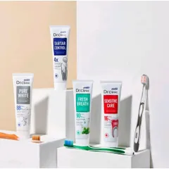 Kem Đánh Răng 2080 DR.CLINIC Đánh Bay Mảng Bám, Giảm Ê Buốt, Ngăn Ngừa Hơi Thở Có Mùi 125gr