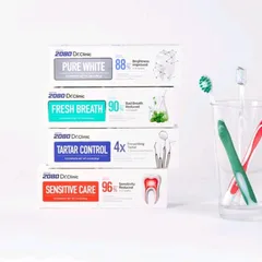 Kem Đánh Răng 2080 DR.CLINIC Đánh Bay Mảng Bám, Giảm Ê Buốt, Ngăn Ngừa Hơi Thở Có Mùi 125gr