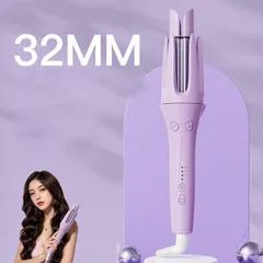 Máy uốn tóc làm xoăn tự động lớp phủ gốm sứ bảo vệ tóc khi tạo kiểu đường kính 32mm