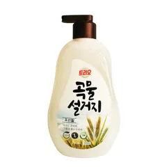 Nước rửa bát, chén ngũ cốc Terrio Aekyung Hàn Quốc tinh lúa mạch và cám gạo Hàn Quốc 750ml