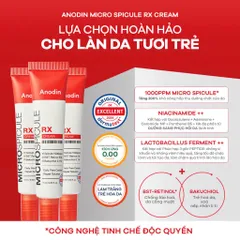 Kem dưỡng trẻ hóa da vi gai Anodin Micro Spicule RX Cream căng bóng da Hàn Quốc 15ml