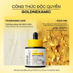 Serum mờ thâm nám, đều màu da Anodin Goldnexamic 10X Hàn Quốc 30ml