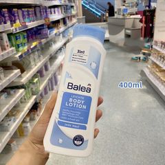Sữa dưỡng thể Trắng da mềm mướt Balea Body Lotion Đức 400ml